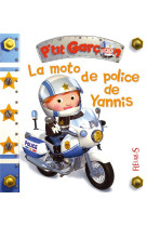 P'tit garcon : la moto de police de yanis