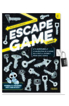 Escape game junior. 3 aventures (la malediction de la momie / qui a vole la joconde ? / pieges dans