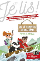 Les veterinaires de l'extreme t.1  -  panda en detresse