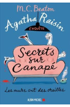 Agatha raisin enquete tome 26 : secrets sur canape