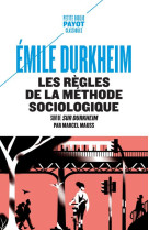 Les regles de la methode sociologique