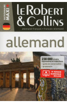 Le robert et collins  -  maxi + : allemand-francais  -  francais-allemand