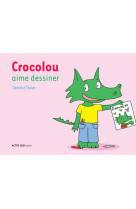 Crocolou aime dessiner