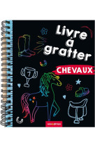 Livre a gratter  -  chevaux