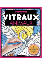 Coloriage de vitraux  -  animaux