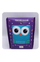 Mon hibou tout doux : livre coussin