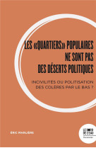 Les quartiers (im)populaires ne sont pas des deserts politiques - incivilites ou politisation des co