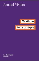 Cantique de la critique