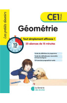 Les petits devoirs : geometrie  -  ce1 (edition 2023)