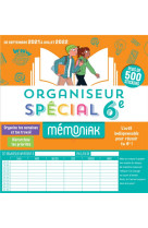 Memoniak  -  organiseur special 6e (edition 2021/2022)