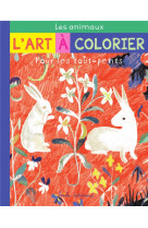 L'art a colorier pour les tout-petits : les animaux