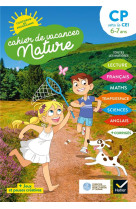 Cahier de vacances nature  -  du cp au ce1 (edition 2020)