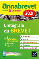 Annabrevet sujets et corriges (edition 2021)