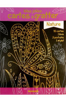 Mes jolies cartes a gratter : nature