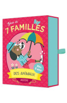 Jeu de 7 familles des animaux