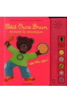 Petit ours brun ecoute la musique