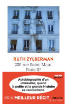 209 rue saint-maur, paris xe - autobiographie d'un immeuble