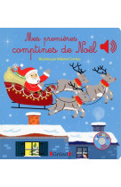 Mes premieres comptines de noel - livre sonore avec 6 puces - des 1 an