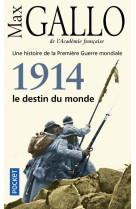 1914, le destin du monde  -  une histoire de la premiere guerre mondiale