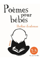 Haïkus d'automne. poèmes pour bébés