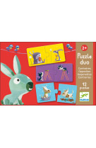 Puzzle duo contraires + 2 ans