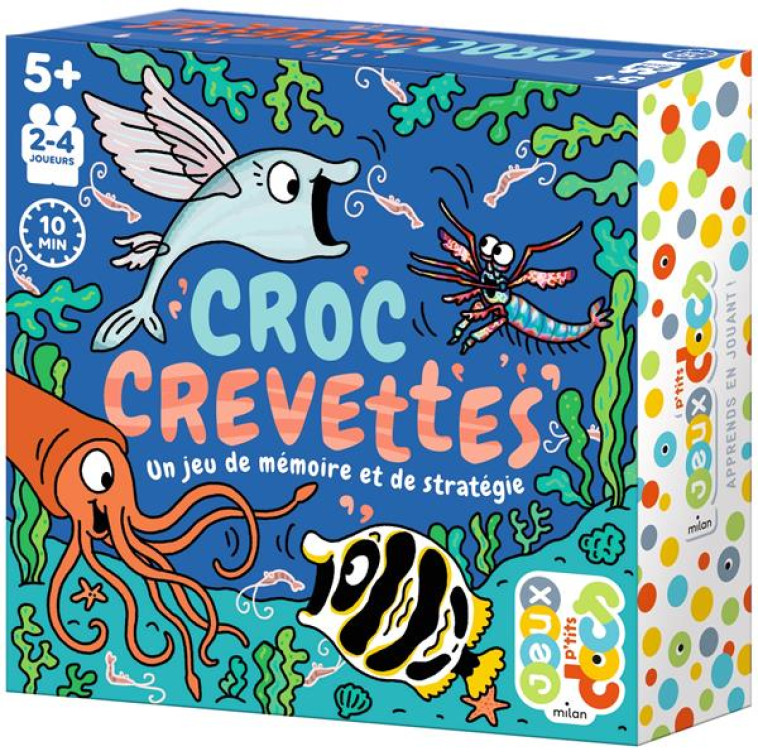 CROC CREVETTES : UN JEU DE MEMOIRE ET DE STRATEGIE - LALLEMAND CLEMENCE - NC