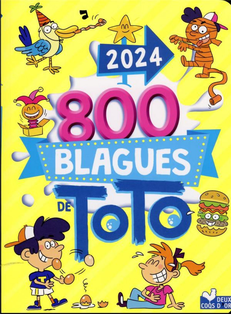 800 BLAGUES DE TOTO (EDITION 2023) - COLLECTIF - HACHETTE