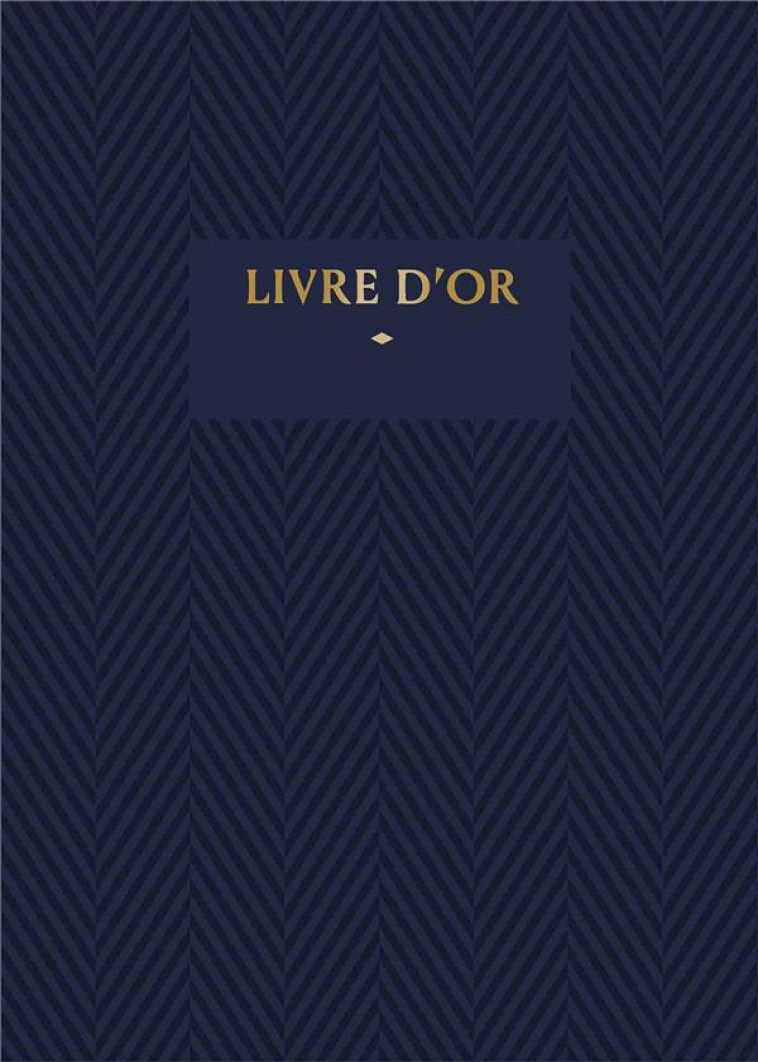 LIVRE D'OR BLEU - XXX - NC