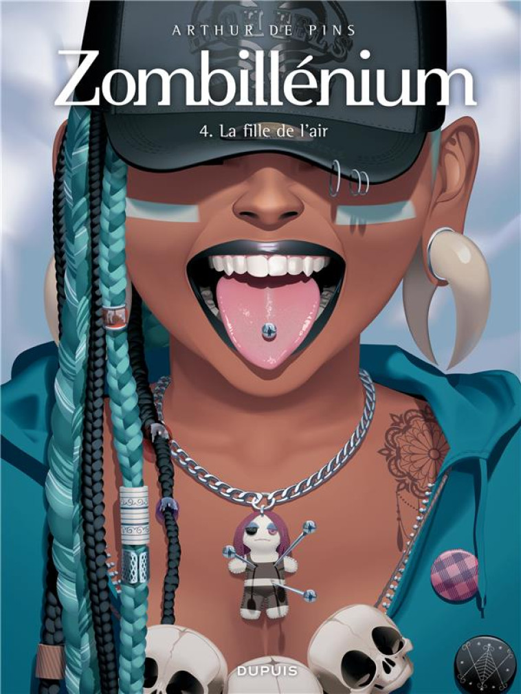 ZOMBILLENIUM TOME 4 : LA FILLE DE L'AIR - DE PINS - DUPUIS