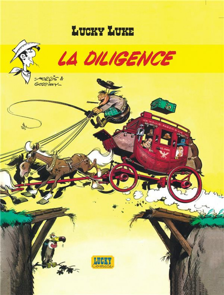 LUCKY LUKE TOME 1 : LA DILIGENCE - GOSCINNY/MORRIS - LUCKY