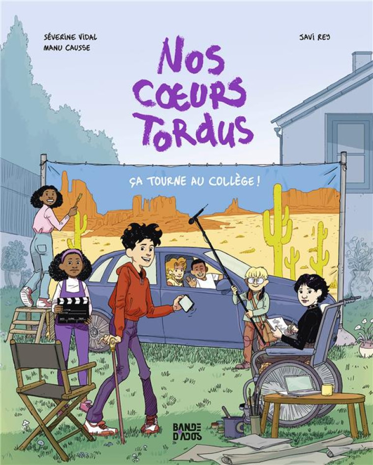 NOS COEURS TORDUS TOME 1 : CA TOURNE AU COLLEGE ! - VIDAL/REY CALATAYUD - BAYARD JEUNESSE