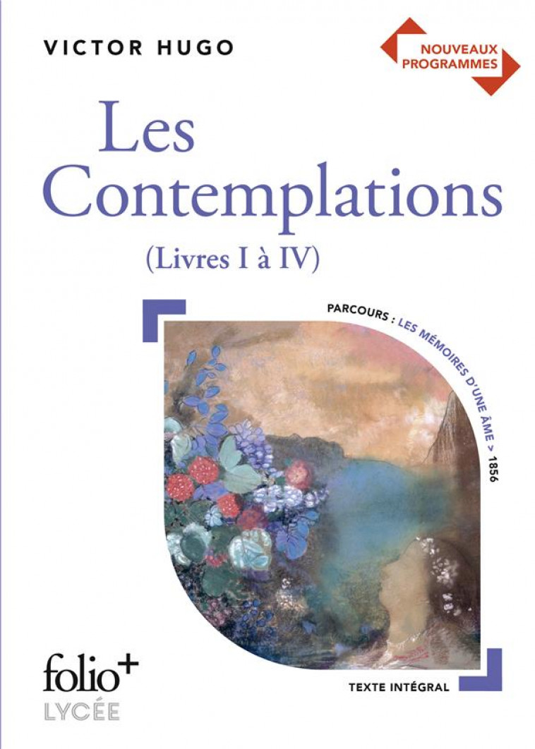 LES CONTEMPLATIONS (LIVRES I A IV), DE VICTOR HUGO - HUGO VICTOR - GALLIMARD