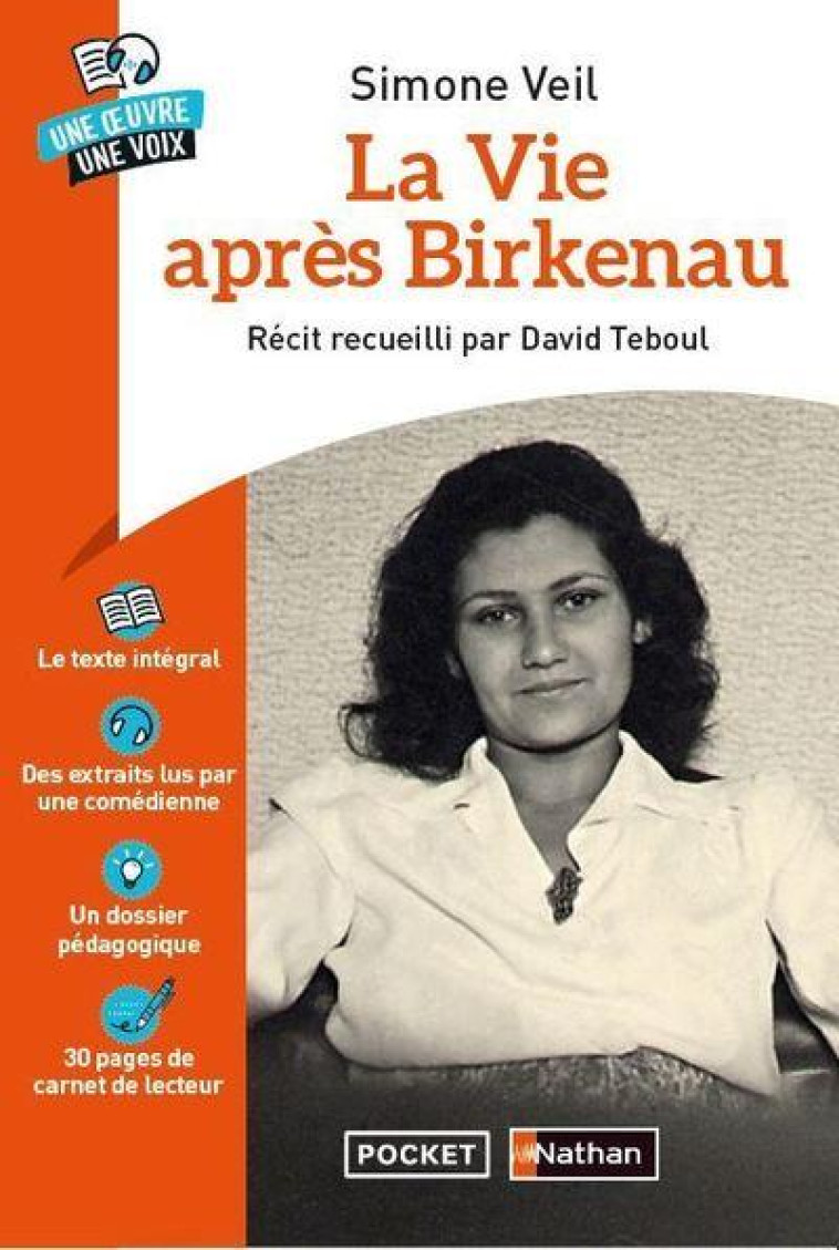 LA VIE APRES BIRKENAU : UNE OEUVRE UNE VOIX - VEIL SIMONE - POCKET