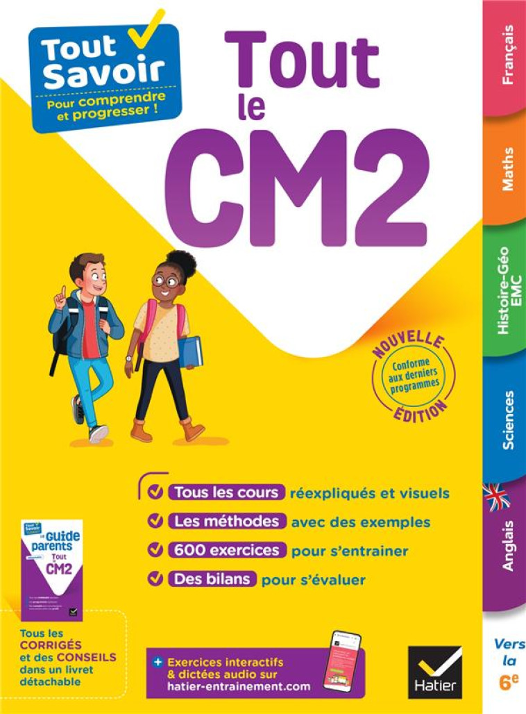 TOUT SAVOIR : TOUT LE CM2 - ANTOINE/IDIARD/MUL - HATIER SCOLAIRE