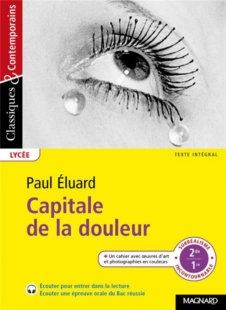 CAPITALE DE LA DOULEUR - MATHIEU/ELUARD - MAGNARD