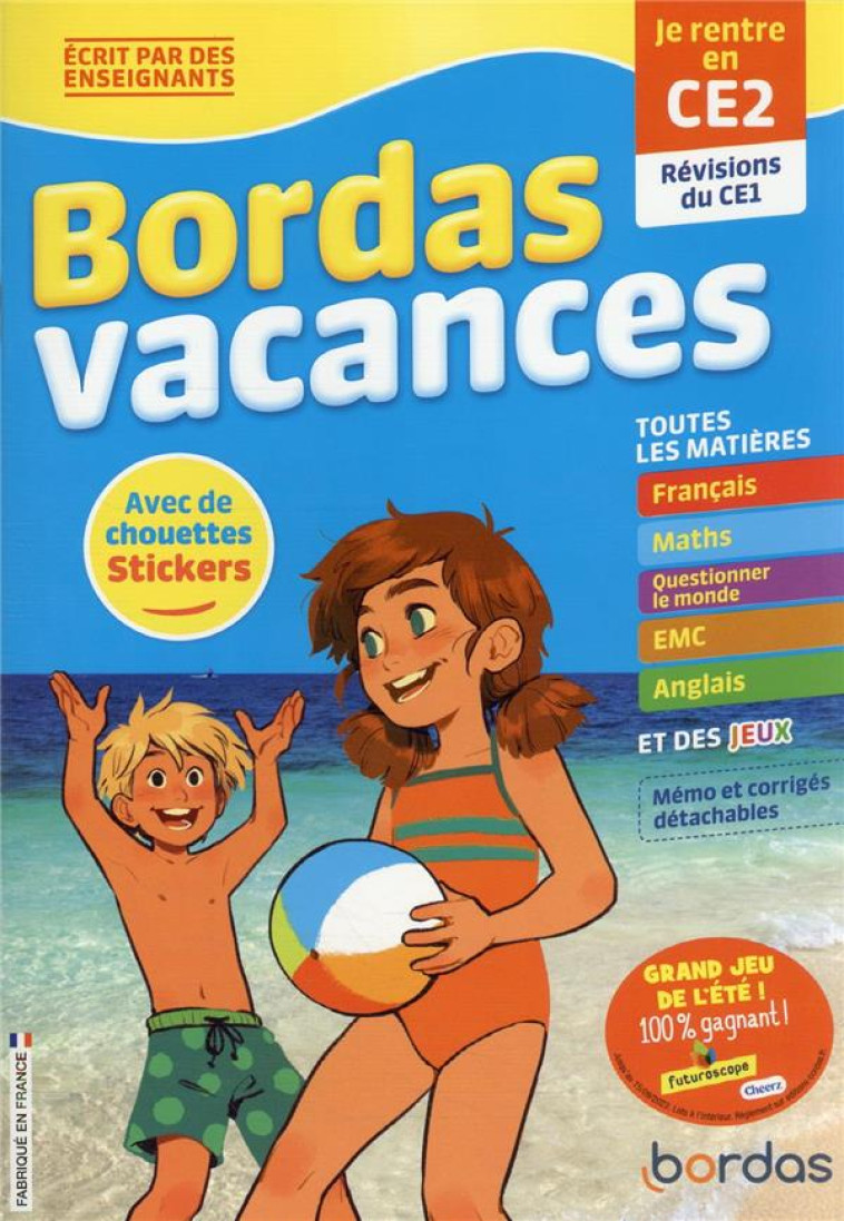 BORDAS VACANCES : JE RENTRE EN CE2 (EDITION 2022) - FAUQUET-GOBIN/SUREIN - BORDAS