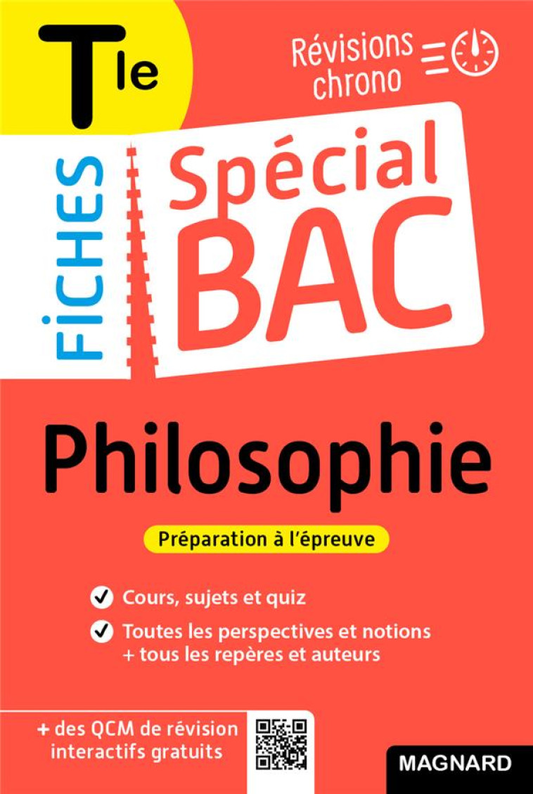 FICHES SPECIAL BAC : PHILOSOPHIE : TERMINALE BAC 2022  -  TOUT LE PROGRAMME EN 57 FICHES, SCHEMAS-BILANS ET QUIZ - WILMES/MALLET - MAGNARD