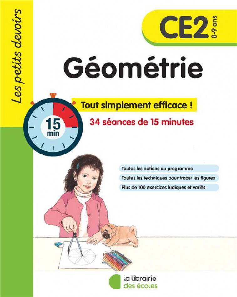LES PETITS DEVOIRS : GEOMETRIE  -  CE2 (EDITION 2023) - DURANDE-AYME/GRAVIER - ECOLES PARIS