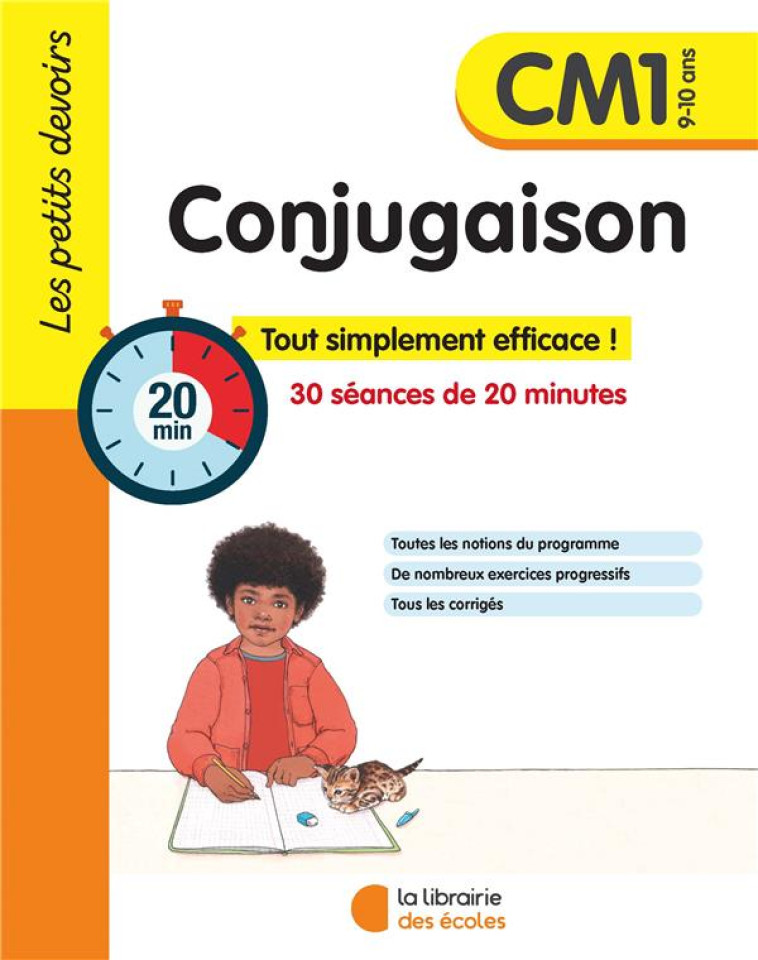 LES PETITS DEVOIRS : CONJUGAISON  -  CM1 (EDITION 2023) - COLLECTIF/GRAVIER - ECOLES PARIS