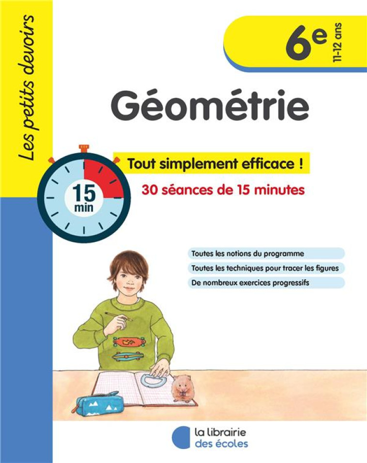 LES PETITS DEVOIRS : GEOMETRIE  -  6E (EDITION 2023) - KRITTER/GRAVIER - ECOLES PARIS