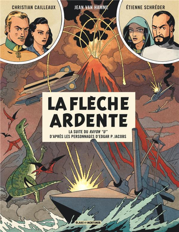 AVANT BLAKE ET MORTIMER TOME 2 : LA FLECHE ARDENTE - VAN HAMME JEAN - BLAKE MORTIMER