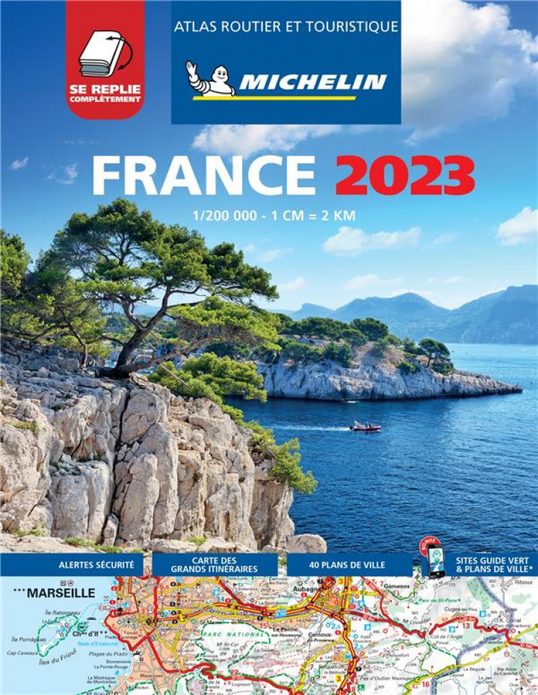 ATLAS FRANCE - ATLAS ROUTIER FRANCE 2023 MICHELIN - TOUS LES SERVICES UTILES (A4-MULTIFLEX) - XXX - MICHELIN