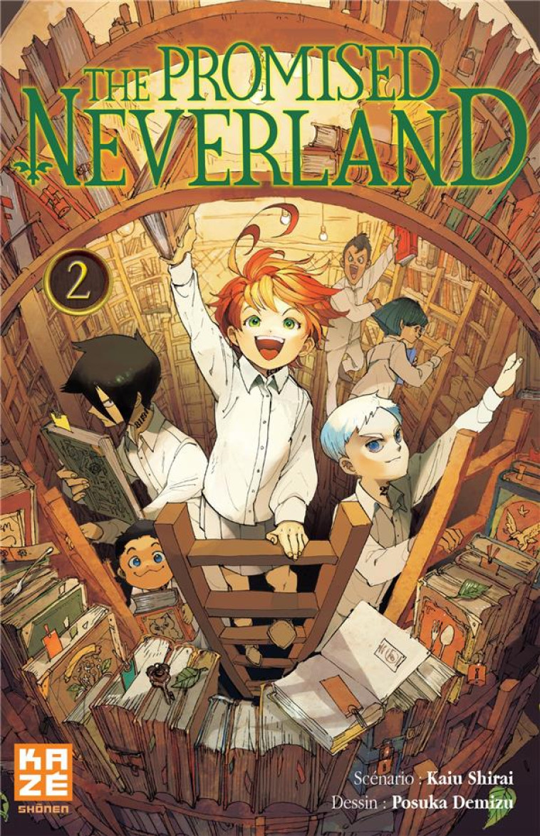 THE PROMISED NEVERLAND TOME 2 - DEMIZU/SHIRAI - KAZE