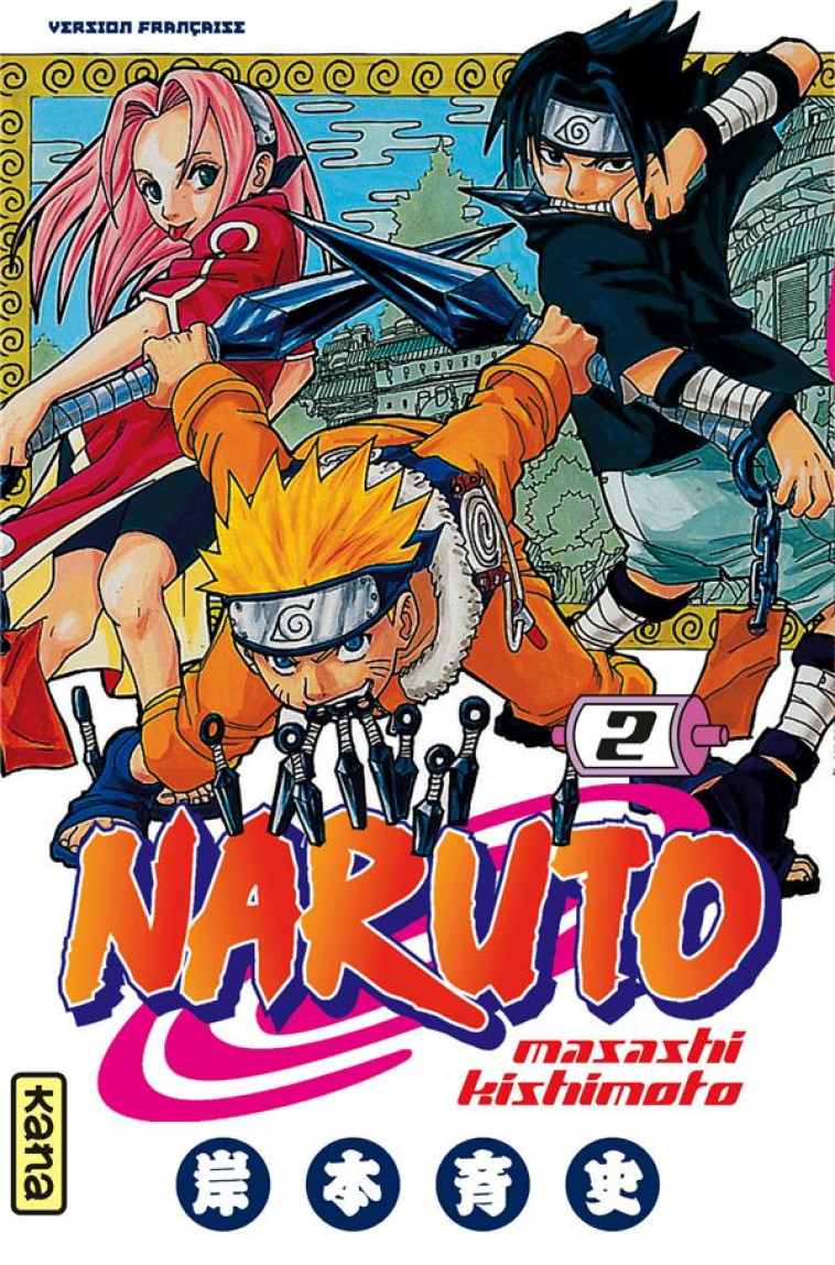 NARUTO TOME 2 - MASASHI KISHIMOTO - DARGAUD