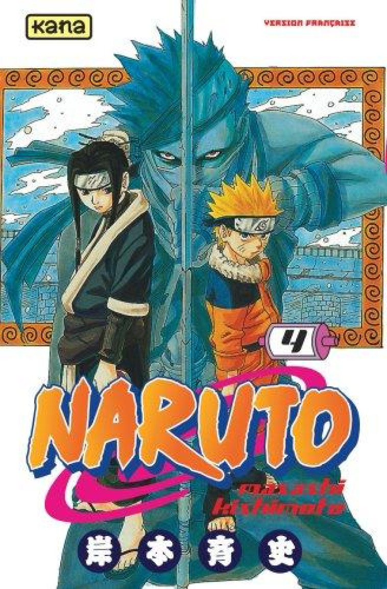 NARUTO TOME 4 - MASASHI KISHIMOTO - DARGAUD