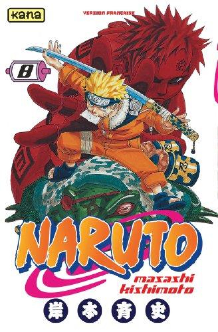 NARUTO TOME 8 - MASASHI KISHIMOTO - DARGAUD