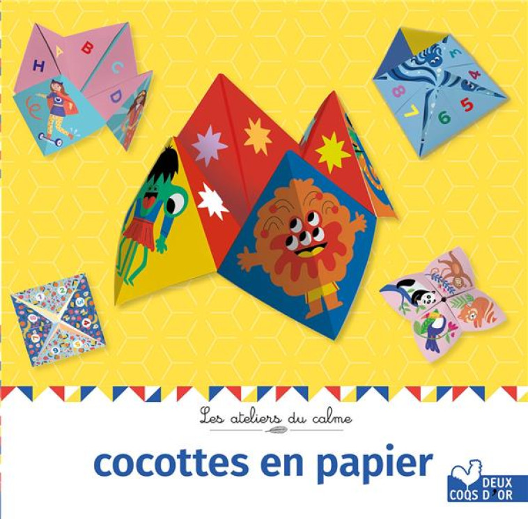 LES ATELIERS DU CALME : COCOTTES EN PAPIER - COLLECTIF - HACHETTE