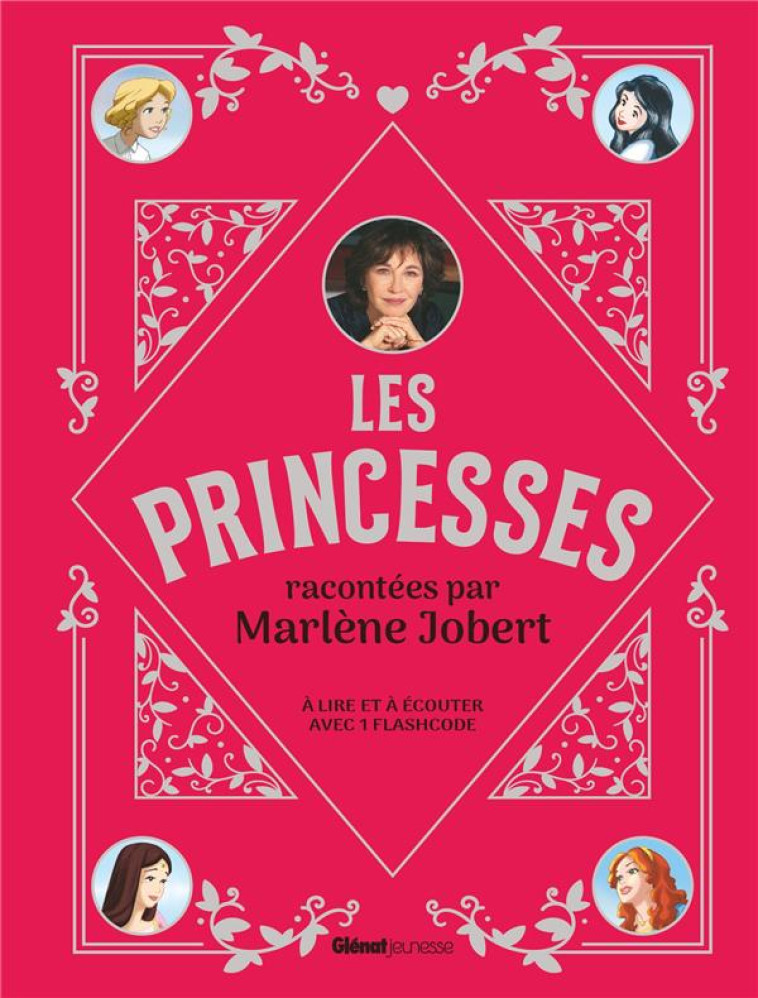 MARLENE JOBERT RACONTE : LES PRINCESSES - JOBERT MARLENE - GLENAT