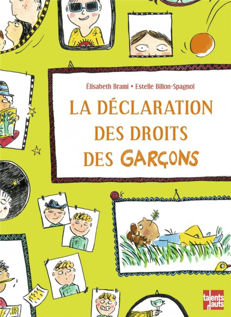 LA DECLARATION DES DROITS DES GARCONS - BRAMI/BILLON-SPAGNOL - Talents hauts