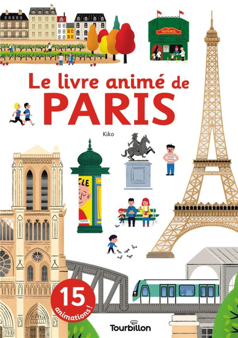 LE LIVRE ANIME DE PARIS - ARCHIERI NICOLAS - TOURBILLON